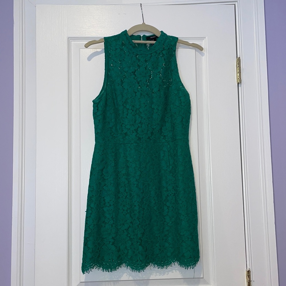 FOREVER 21 Green Mini dress